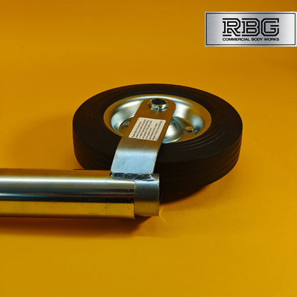 48mm Jockey Wheel For Trailer / Caravan 100Kg Telescoping 570mm-810mm Extension