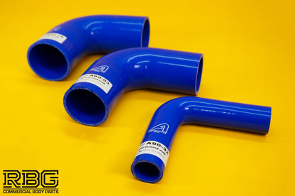 Silicone Hose 90 Degree Elbow Bend Turbo Water Boost Intercooler Pipes - 3 SIZES