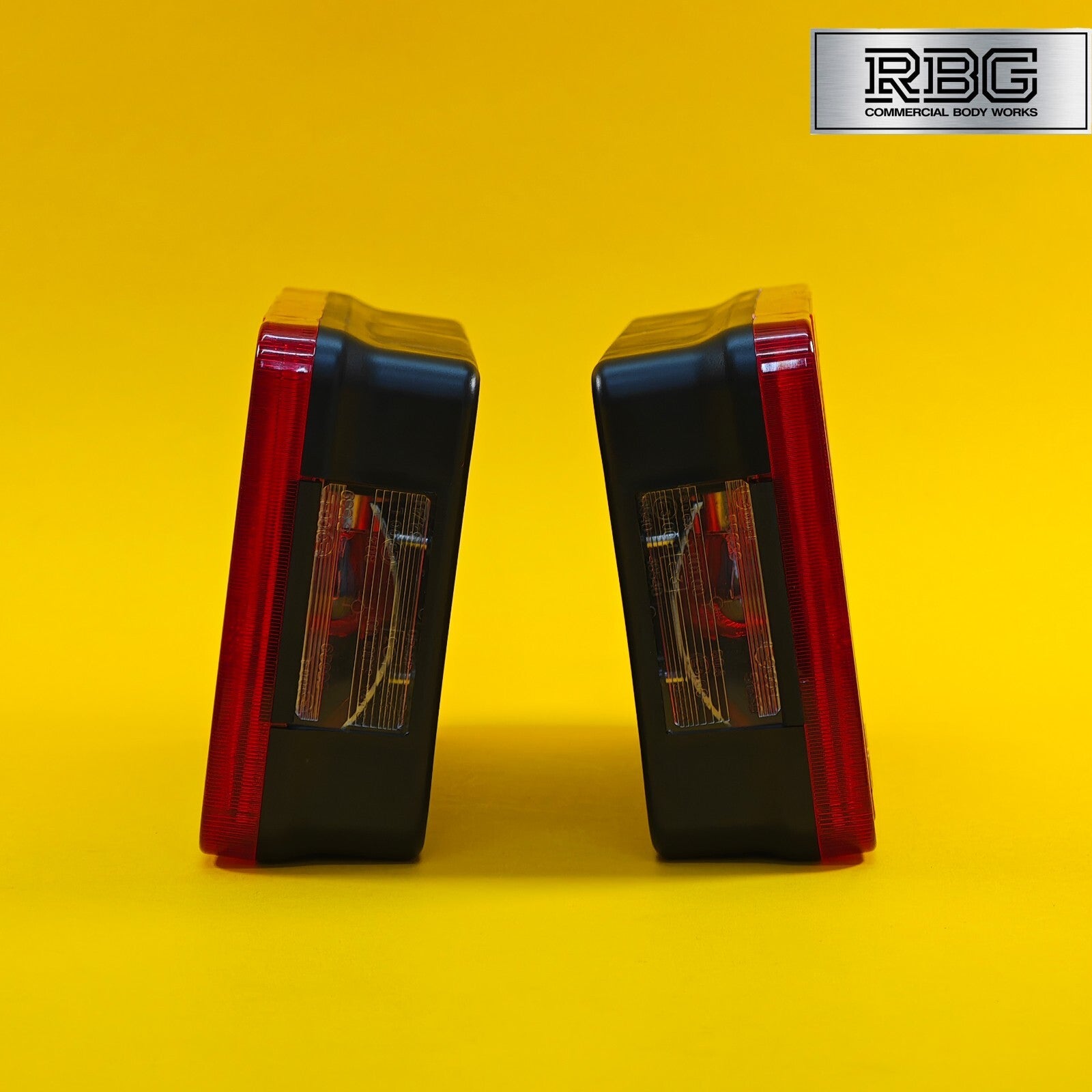 Rear Combination Light LEFT & RIGHT PAIR Radex Lamp for Trailer 6 Function 12V