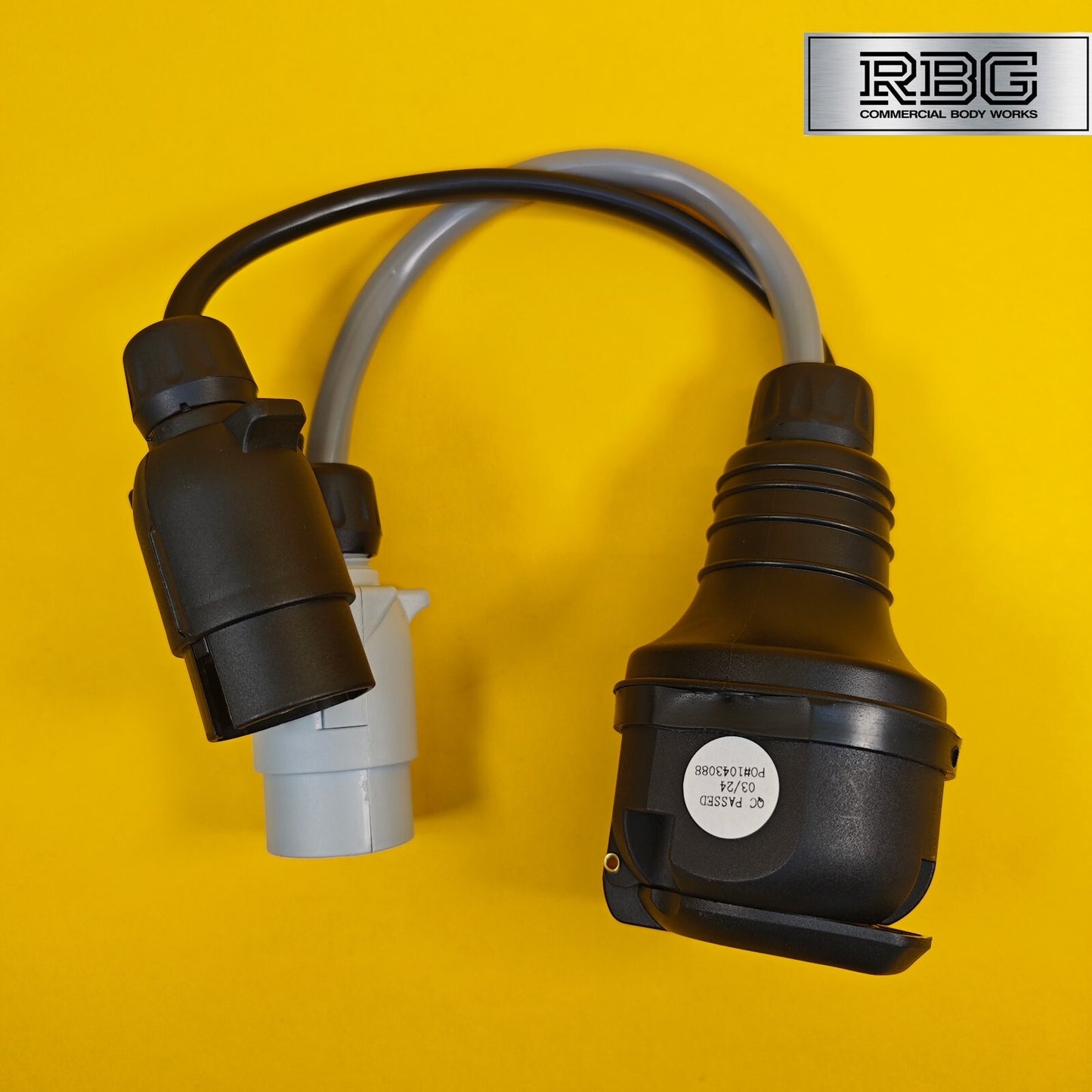 7 Pin to 13 Pin Adaptor Plugs to Socket Lead 12NS Towing Vehicle Trailer Caravan
