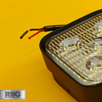 Flood LED Work Lamp Spot Lights 12/24V 15W Waterproof Offroad Car Truck SUV ATV