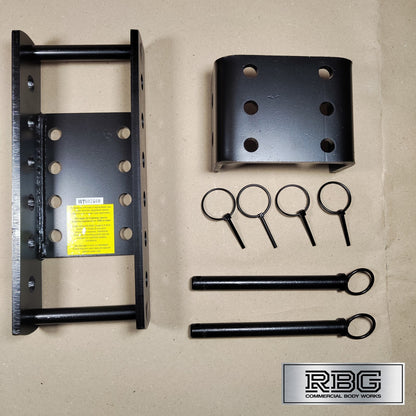 Towbar Slider Drop Plate Height Adjustable Coupling for Flange L 3500kg  Maypole