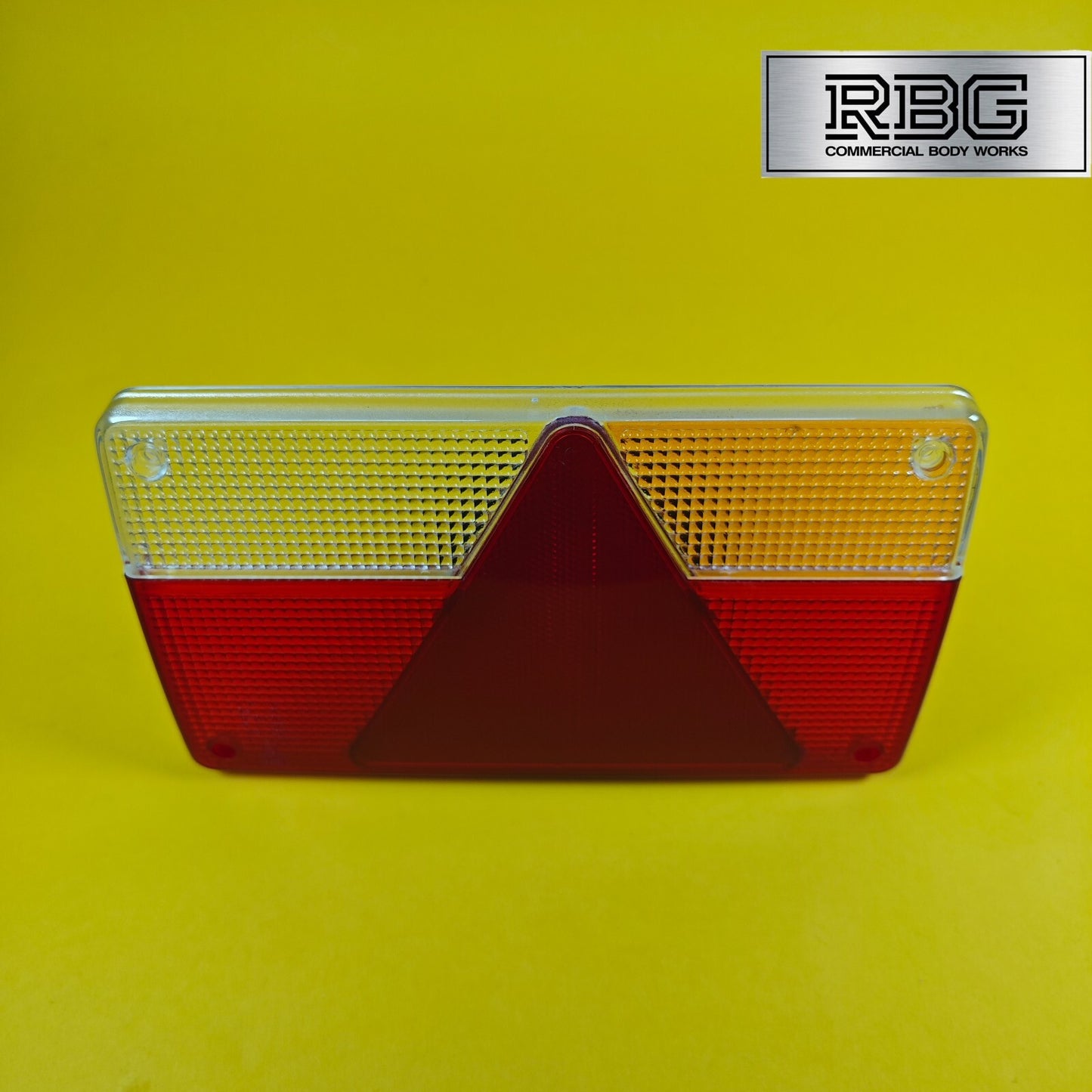 Replacement Lens Rear Light RIGHT for AJBA FP.80 with Orange Reflector Trailer