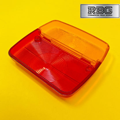 Replacement LENS for AJBA FP11 or FP18 Rear Trailer Lamp Light - Daxara & Erde