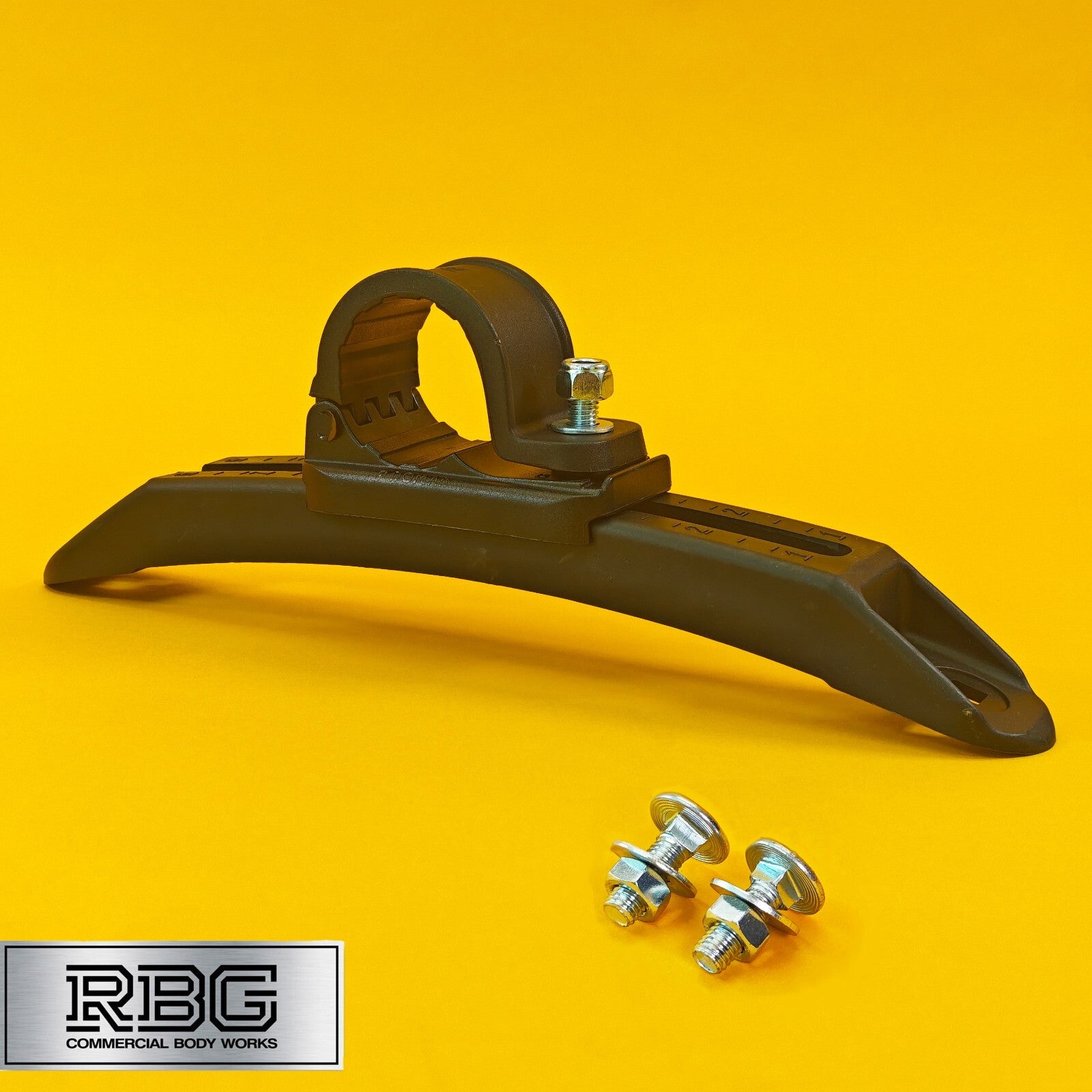 Mudguard Wing Stay Bracket Plastic 42mm Adjustable with Clasp Trailer Truck