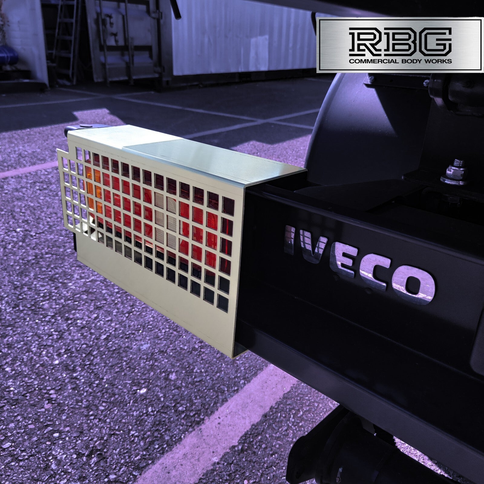 Light Guards for Iveco Daily NEW! 3mm Galvanized Aluminium Truck Trailer Tipper