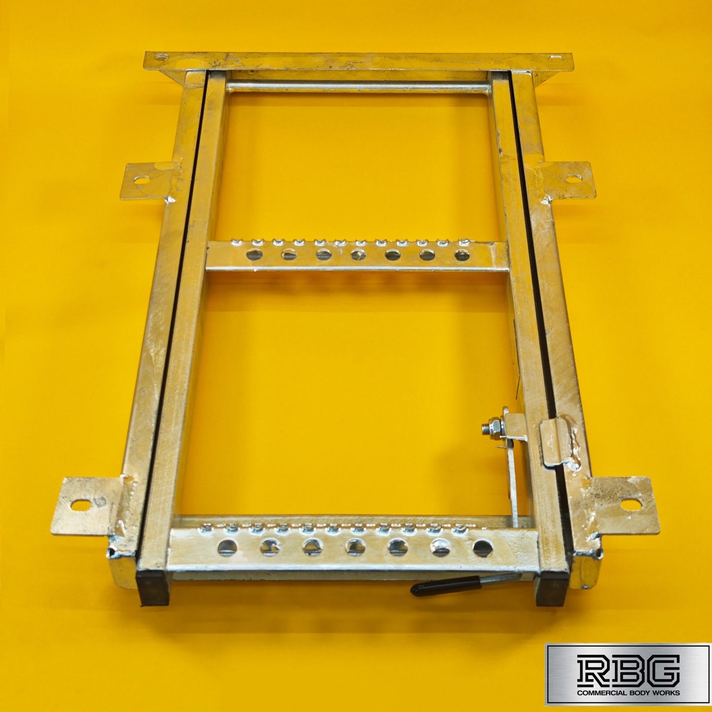 Pull Slide Out Step 2 Rung Underfloor Access Ladder Tipper Truck Trailer Steel