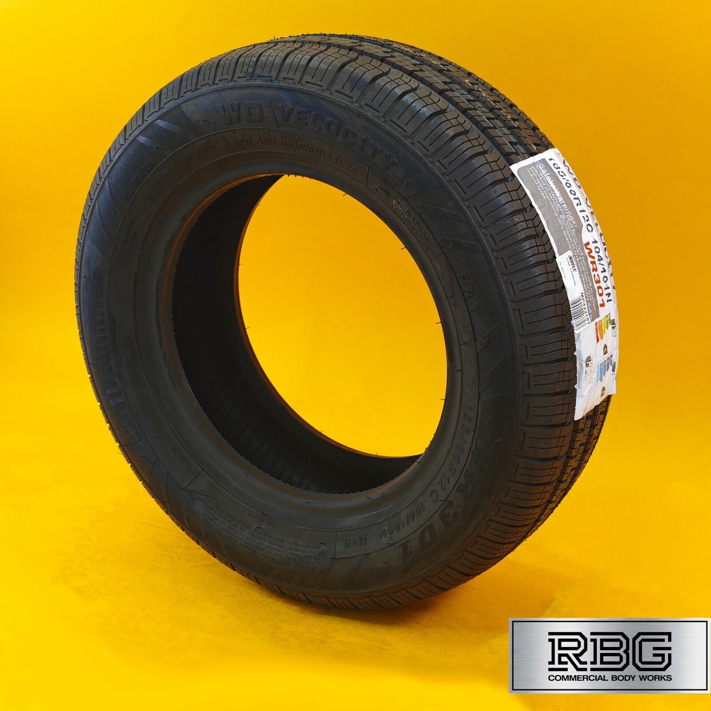 Trailer Tyre 12″ 185/60R12C Tubeless Trailer Wheels 185/60R12C Diameter 12″ UK