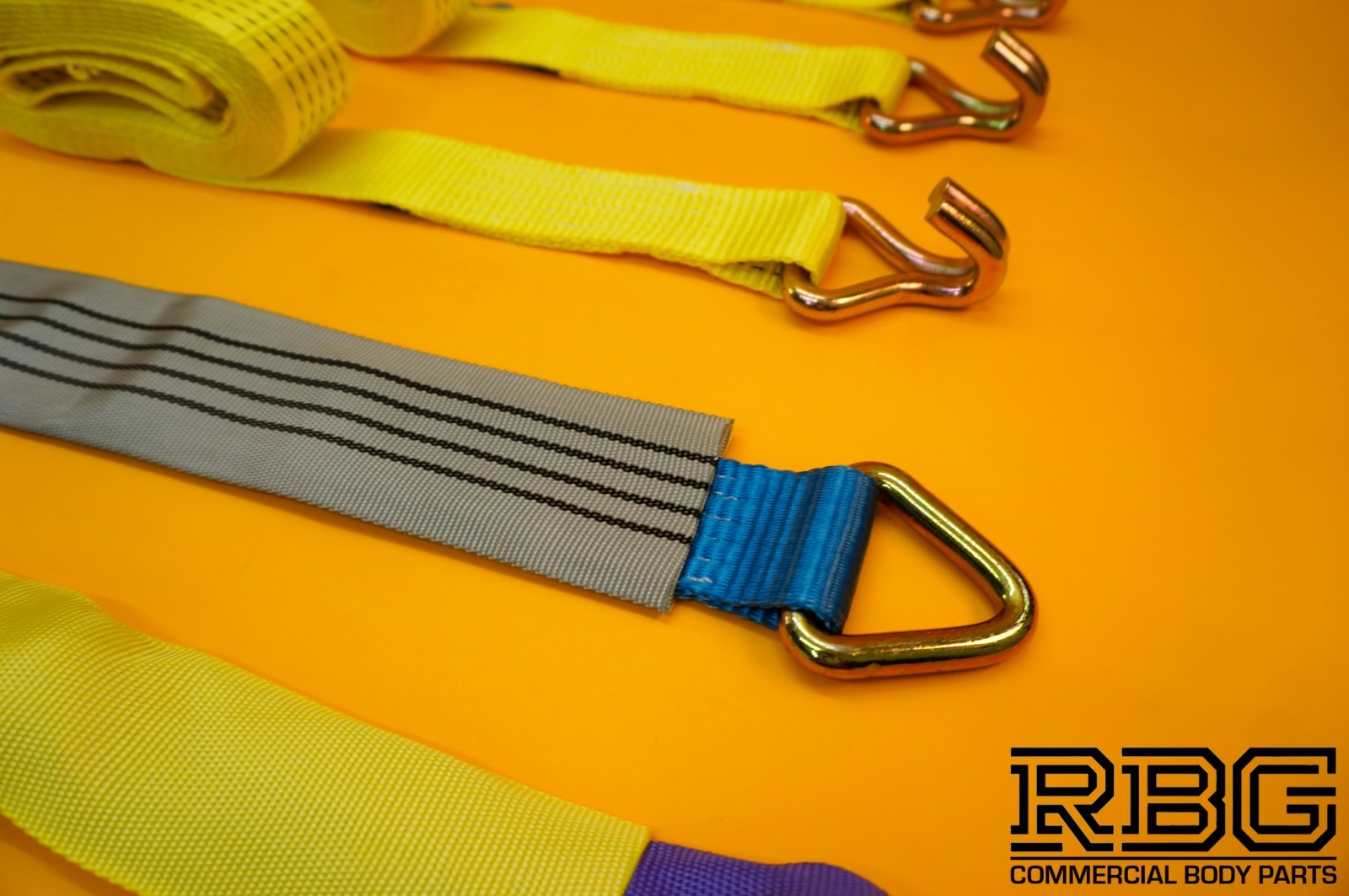 Axle Recovery Strap + Winching Assistance Strap + 4x Tie Down Ratchet Strap 5ton