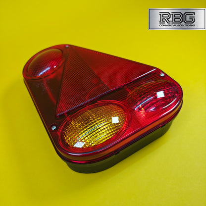 Rear Combination Lamp RIGHT HAND Radex Light for Trailer Caravan 5 Function 12V