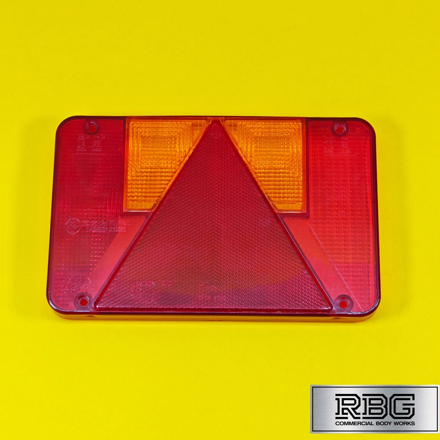 Replacement Lens for Radex 5800 RIGHT Hand Rear Combination Light for Trailer UK