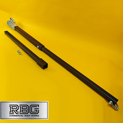Vehicle Recovery Tow Pole 3.5Ton Ridged Towing Bar 2.6m 3500kg 3pc Steel Car Van