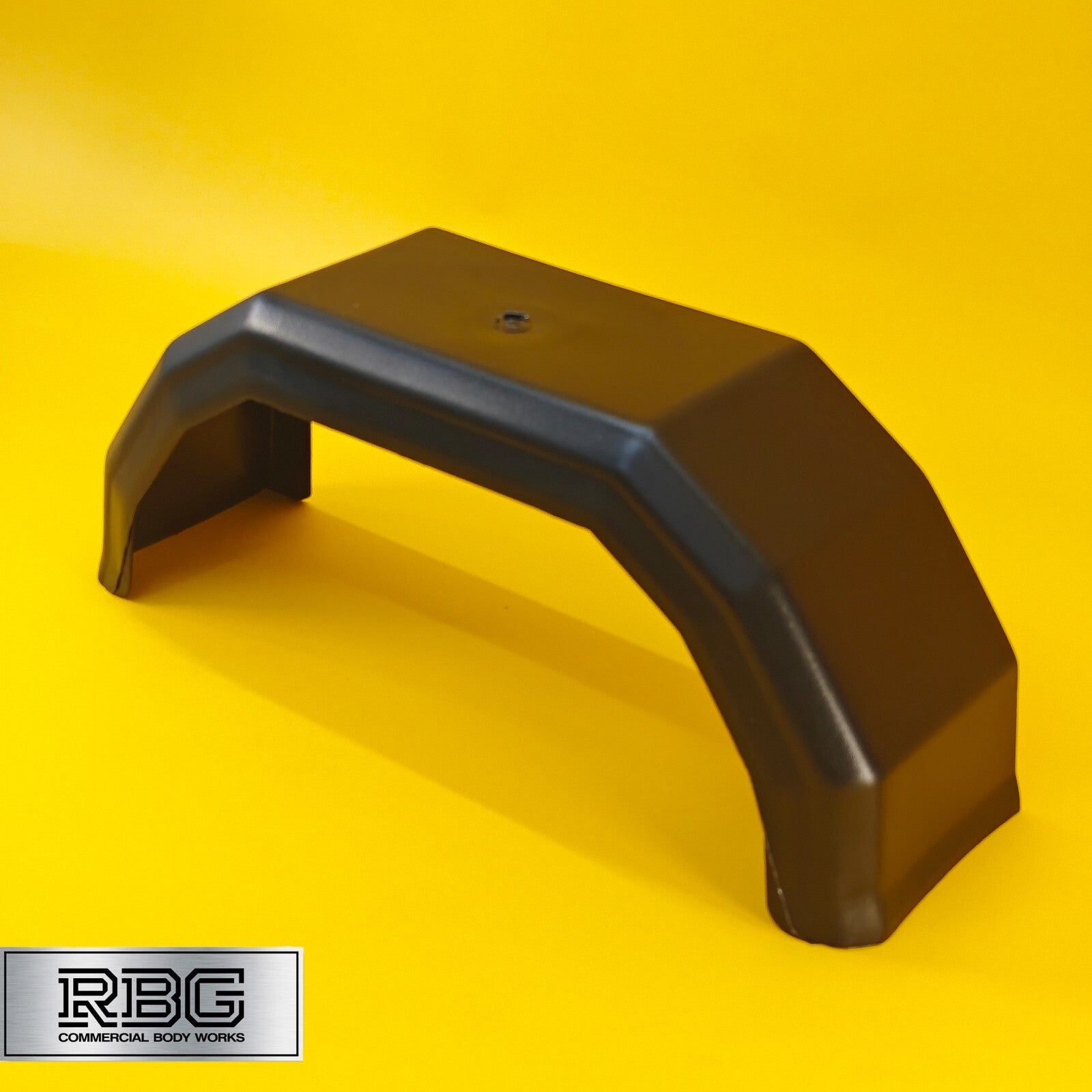 8 Inch Plastic Mudguard Single 490mm x 140mm for Trailer 8″ Wheels Black UK