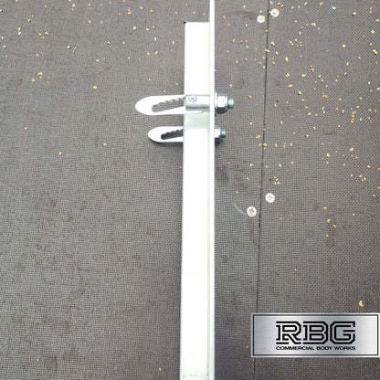 2x  Dropside Centre Pillars Aluminium Trailer Vehicle Truck Tailgate Plank 600mm