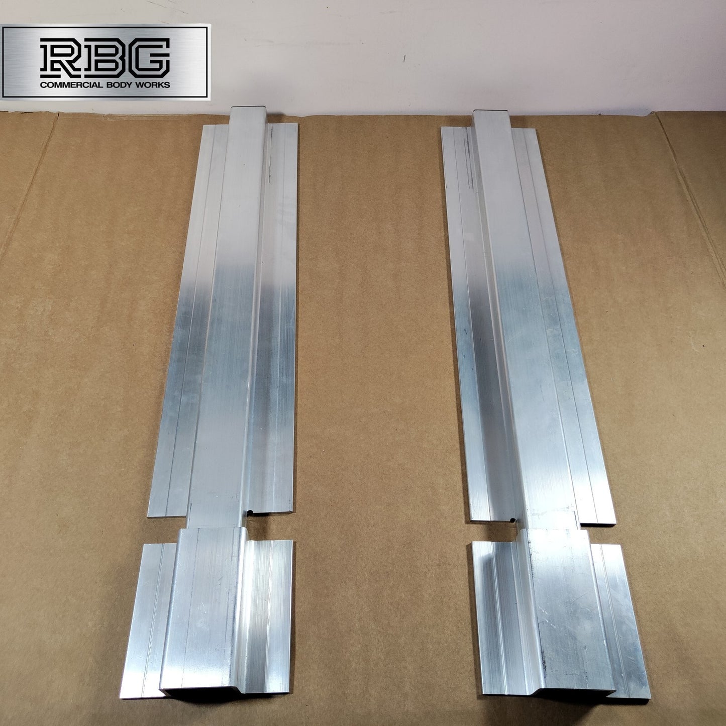2x  Dropside Centre Pillars Aluminium Trailer Vehicle Truck Tailgate Plank 400mm