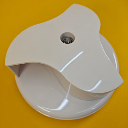 Centaflow™ Wind Driven Vent White Horsebox Classic Profile Rotary Van Roof Air