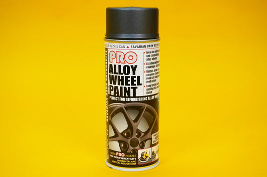 PRO Alloy Wheel Paint DARK ANTHRACITE GREY Refurbish & Refresh Spray E-TECH