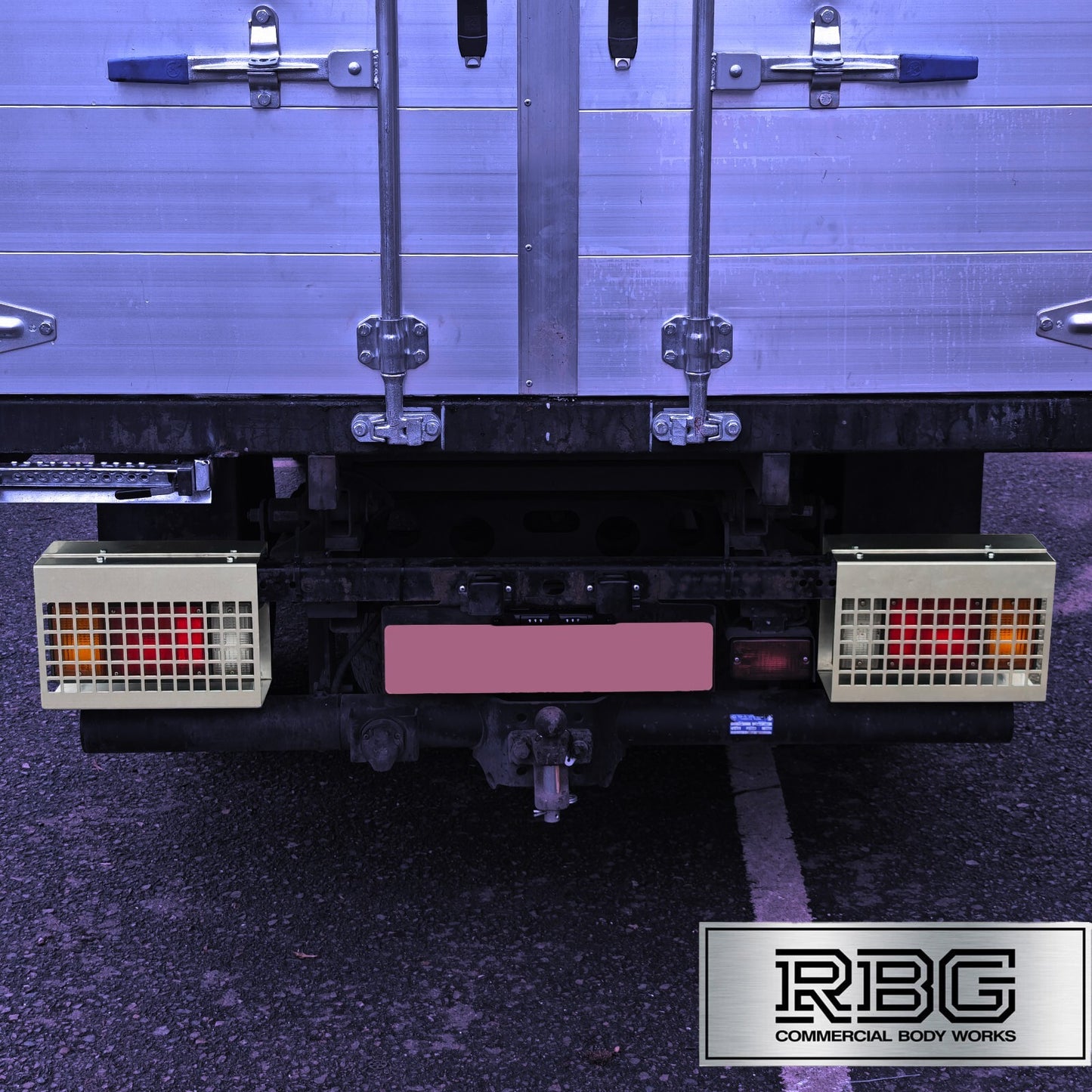 Light Guards for Isuzu Grafter THICK 3mm Galvanized Aluminum Truck Tipper UK