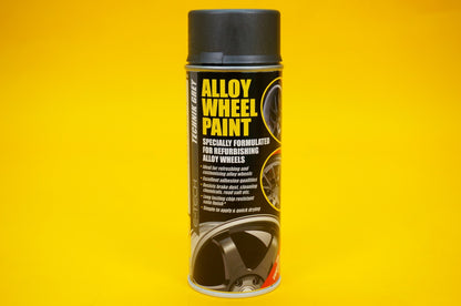 Alloy Wheel Paint TECHNIK GREY 400ml Aerosol Spray Car Refurbishment E-TECH