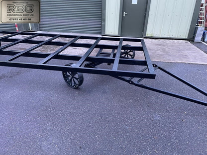Heavy duty Shepherds hut chassis NEXT DAY COLLECTION, ALL SIZES IN STOCK!!!