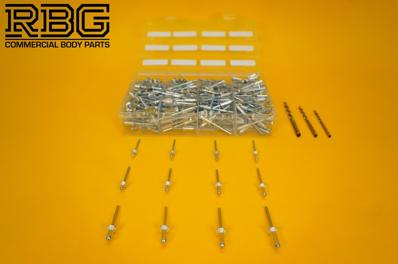 Blind Pop Rivets Assorted Aluminium Head Steel Shank 12Sizes + DORMER DRILL BITS