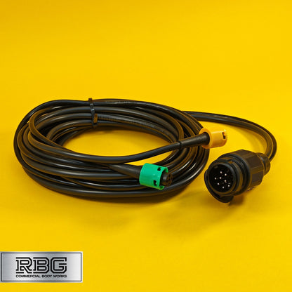 Main Harness AJBA 6m 13 Pin Plug 2x 5 Pin Connectors For Trailer Wiring Lighting