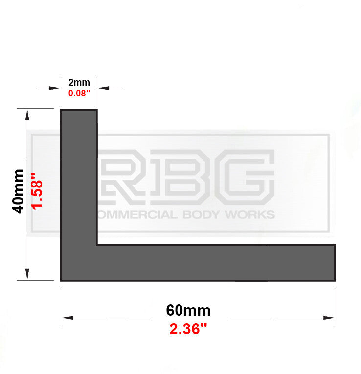 ALUMINIUM ANGLE Equal & Unequal Angles All Sizes & Thickness Free UK Delivery