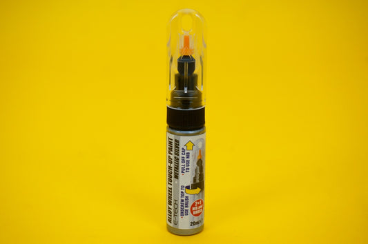 Alloy Wheel Paint Touch-Up PEN & STICK SILVER Chip Kurb Damaged Repair Pen Car