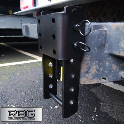 Towbar Slider Drop Plate Height Adjustable Coupling for Flange L 3500kg  Maypole