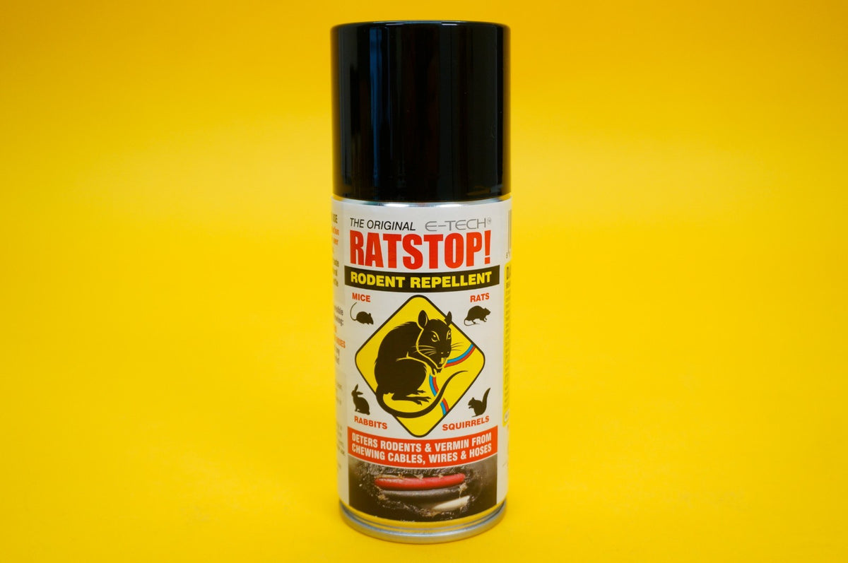 RATSTOP Rodent Vermin Deterrent Spray 150ml for Rat Rabbit Mice Squirrel E-TECH