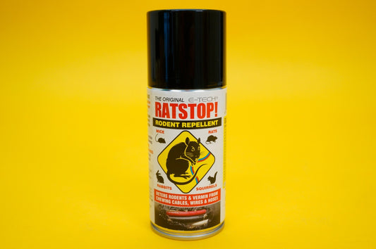 RATSTOP Rodent Vermin Deterrent Spray 150ml for Rat Rabbit Mice Squirrel E-TECH
