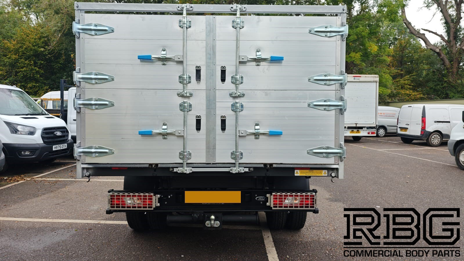 Light Guards for Ford Transit 6mm Thick Galvanised Steel Truck Trailer Tipper