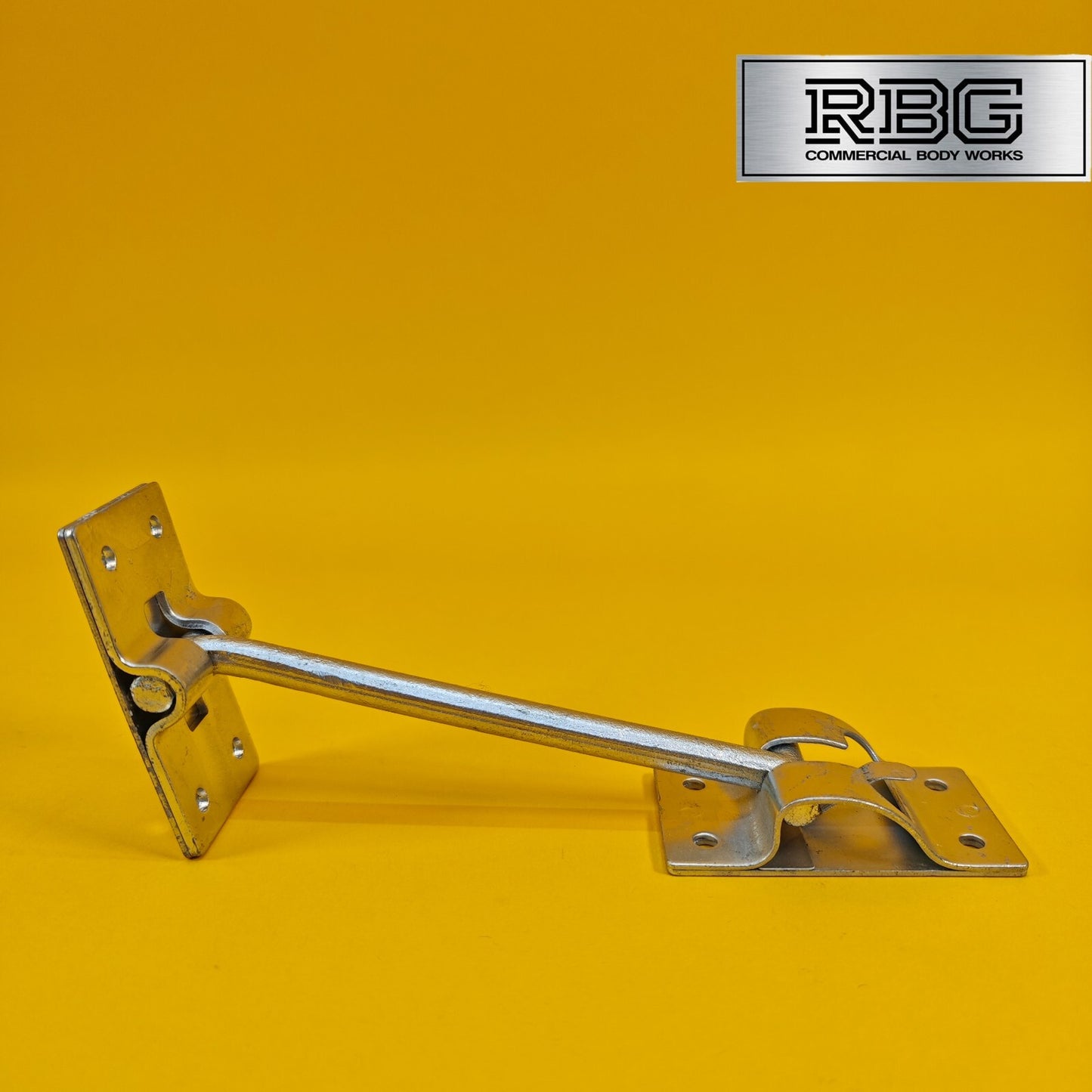 Door Retainer 155mm Hook & Catch Plate Horsebox Trailer Truck Caravan Barn 1Pc