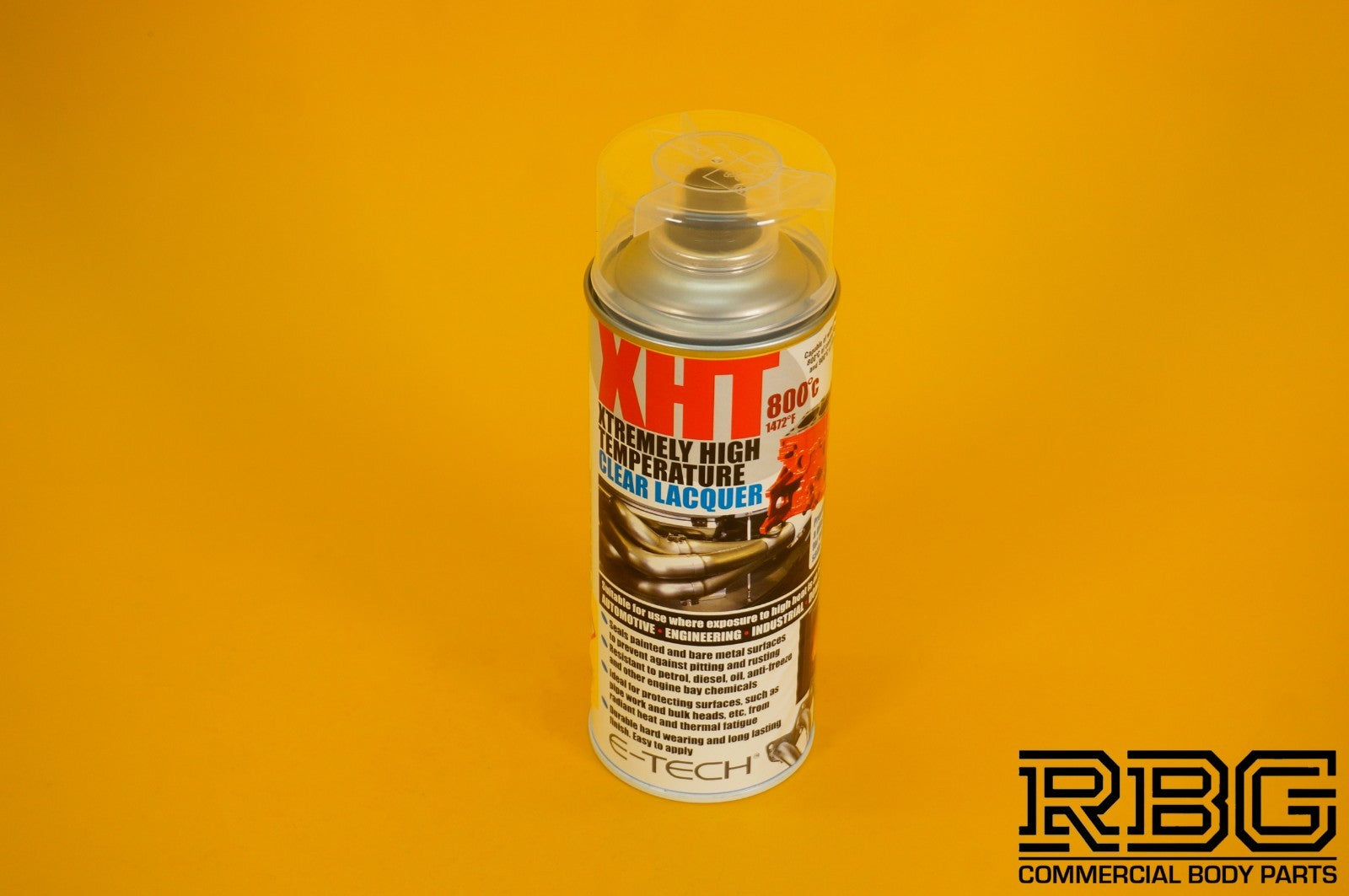 Extremely High Temperature Clear Lacquer 400ml E-TECH XHT Paint Protector Car