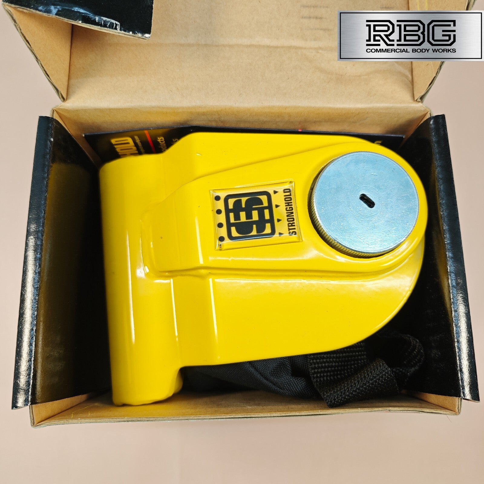 Stronghold High Security Hitchlock for ALKO Hitches Fits Ifor Williams Trailer