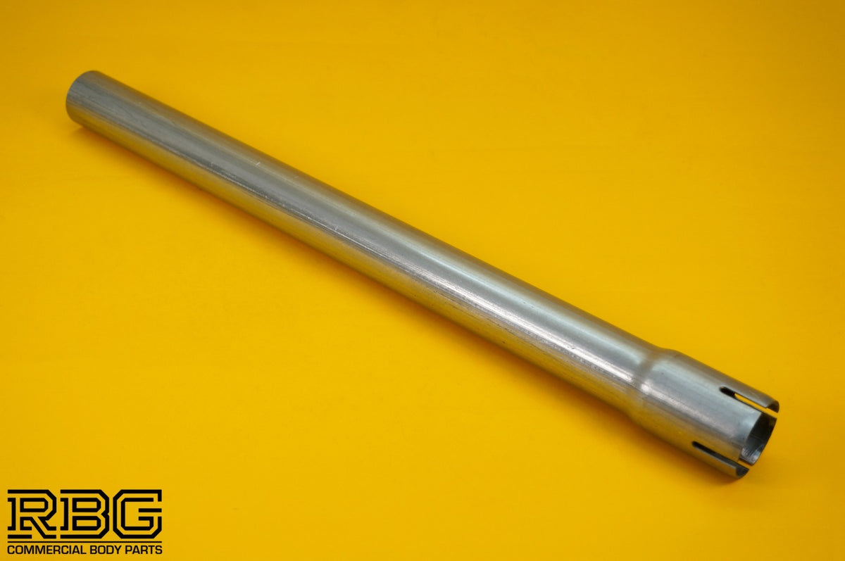 Exhaust Pipe Repair Section Tube Expanded Swaged Fit 500mm Long - VARIOUS SIZES