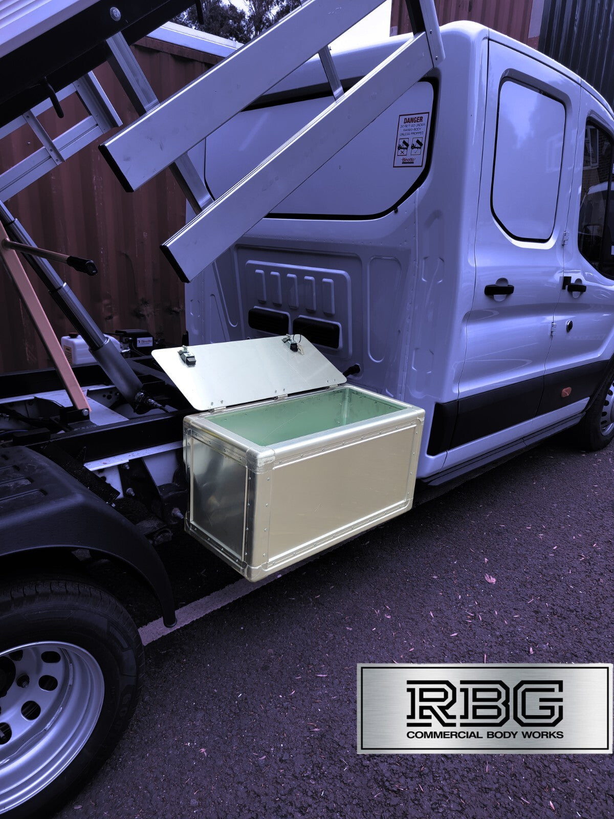 Aluminium Toolbox Ford Transit Trucks Large Lockable Storage Boxes FREE POSTAGE