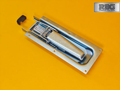 Dropside Pesca Lock Recessed Steel Tailboard Catch Truck Trailer Drop Side Latch