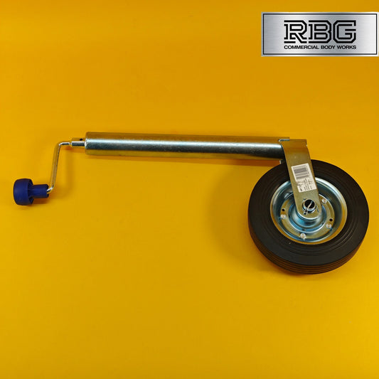42mm Jockey Wheel For Trailer / Caravan 100Kg Standard Duty 480-750mm Extension