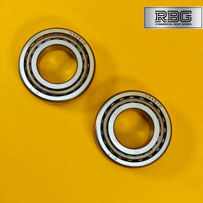Trailer Wheel Bearing Kit 44643 & 44643L Sealed to Fit 1" 25.4mm Stub Axles UK