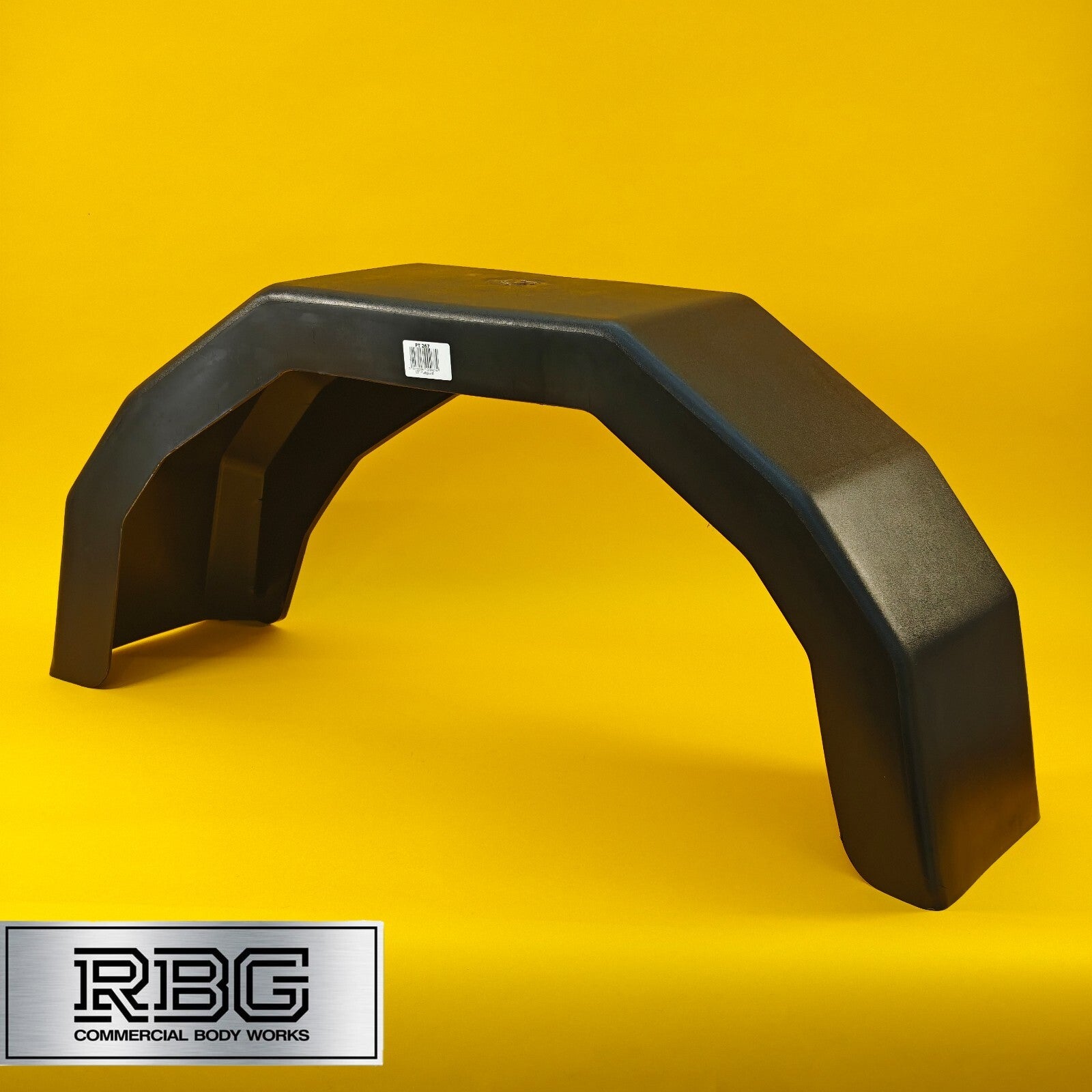 13 Inch Plastic Mudguard Single 760mm x 210mm for Trailer 13″ Wheels Black UK