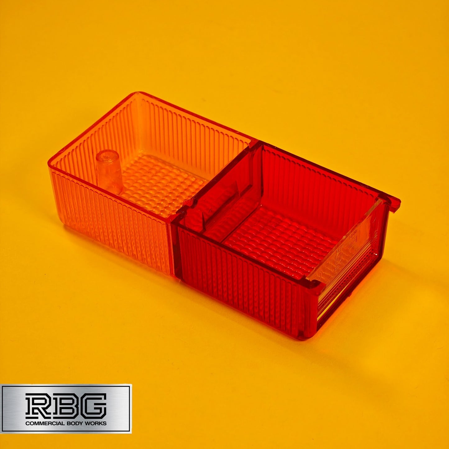 Trailer Rear Replacement Lens for Perei Oblong Tail Lamp Light Spare Lens Ifor