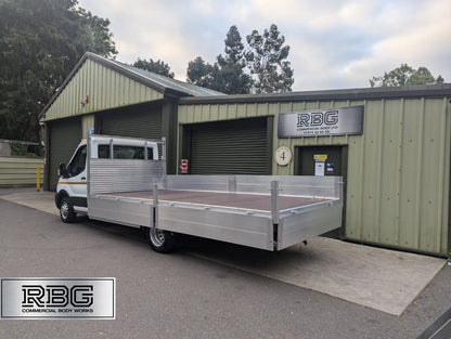 Aluminium Corner Pillar Extrusion 600mm & Socket Dropside Truck Trailer Tailgate