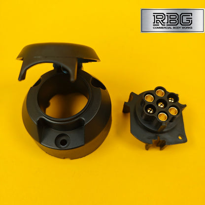 Plastic Socket For Towing 12N 7 Pin Electrics Socket for Trailers & Caravans 12V