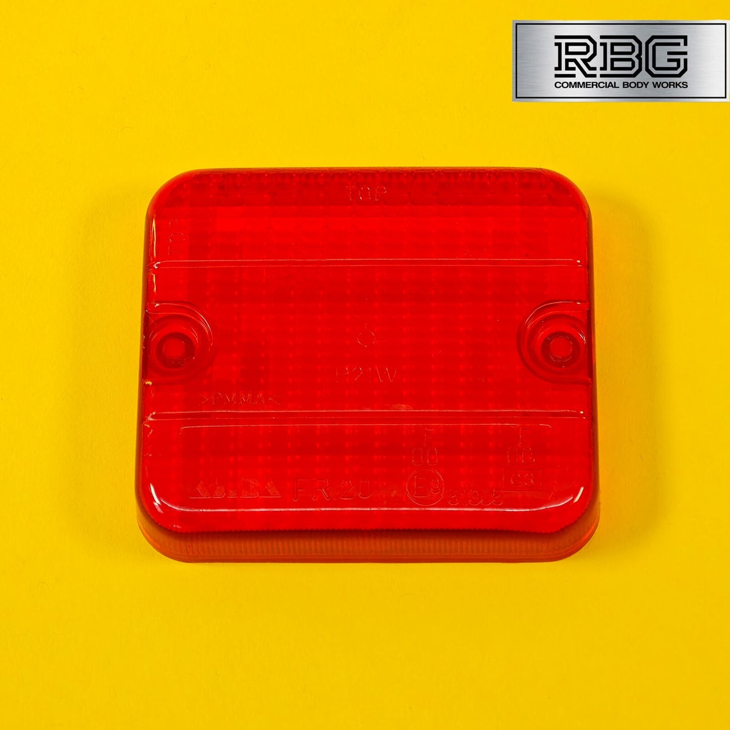 Fog Lamp Replacement Lens For AJBA FR.20.001 Light for Trailer Caravan 12V Italy