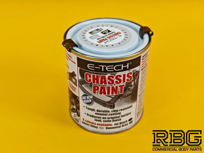 Chassis Paint GUNMETAL GRAY Brush On Chip Resistant Car Van Trailer 500ML E-TECH
