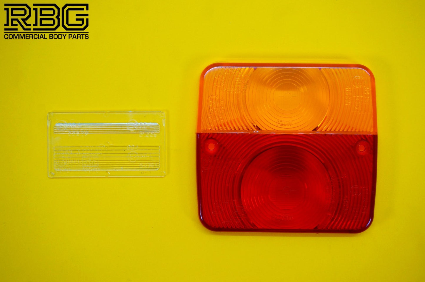 Replacement Lens for Square Combination Light Radex 3002 / MP17 Lamp Trailer