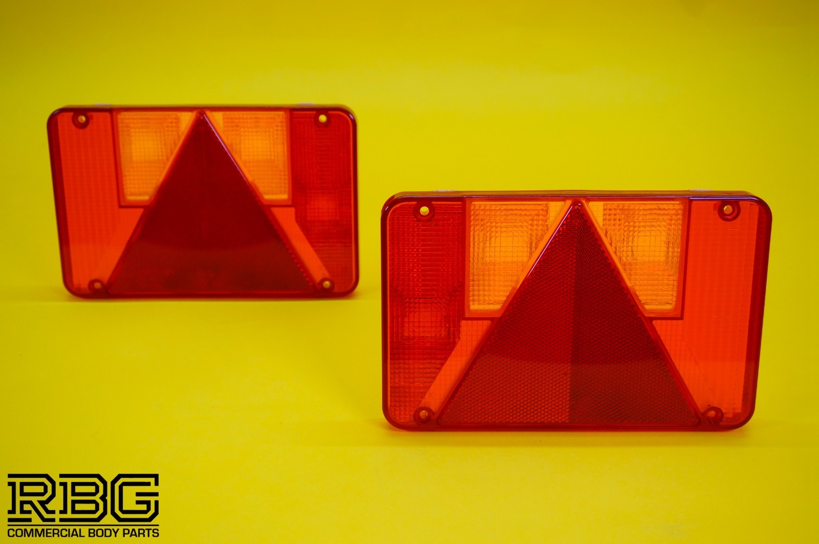 Replacement Lens Light PAIR LEFT & RIGHT for Radex 5800 Rear Combination Lamp