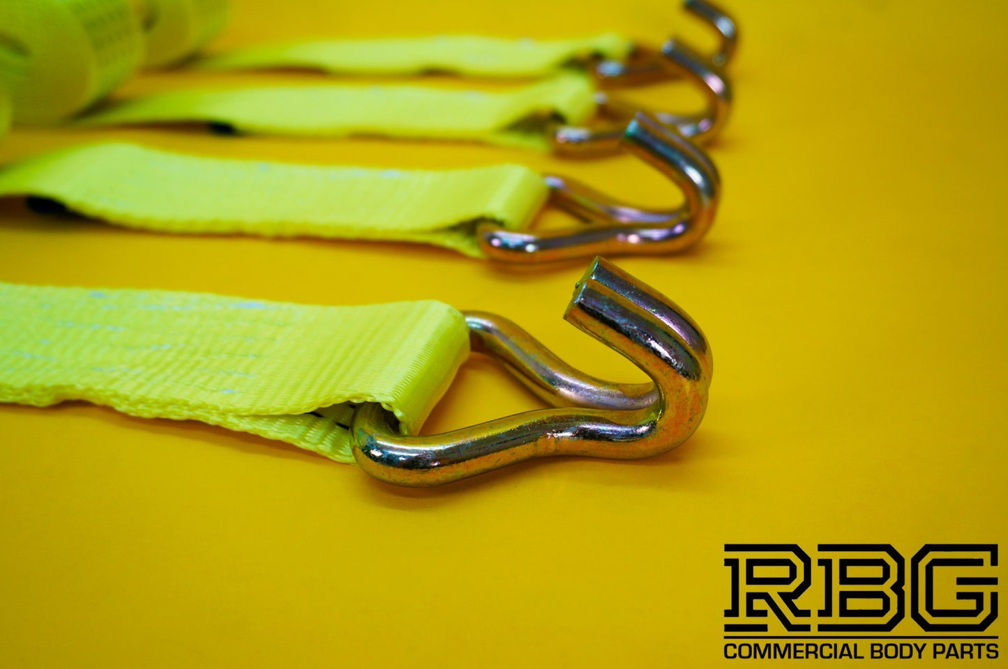 Winching Assistance Strap 1.5m x 50mm + 4x Tie Down Ratchet Strap 4m x 50mm 5Ton