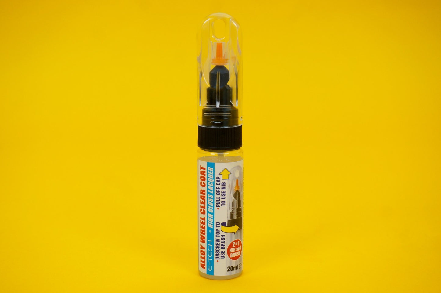 Clear Coat Lacquer Touch-Up Pen & Stick Car Body Work Wheels & Surfaces E-TECH